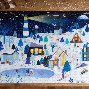 Trevell: Winter at the Seaside (1000) winterpuzzel