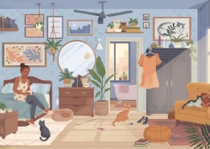 Trevell: Sunday Morning (1000) legpuzzel