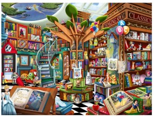 Ravensburger: Disney Boekwinkel vol Wonderen (1500) legpuzzel