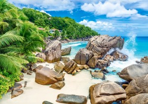 Castorland: La Digue Island (500) legpuzzel
