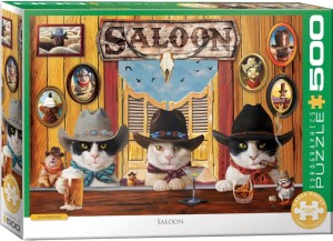 Eurographics: Saloon (500XL) kattenpuzzel