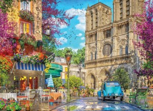Eurographics: Notre Dame Afternoon (1000) legpuzzel