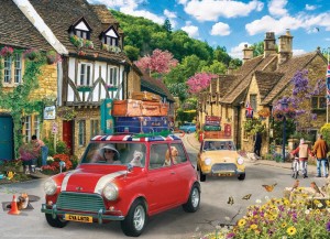 Eurographics: Travelling Mini Cooper (1000) legpuzzel