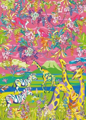 Gibsons: House of Turnowsky - Wild Savannah (1000) verticale puzzel