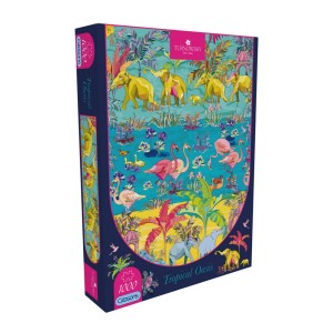 Gibsons: House of Turnowsky - Tropical Oasis (1000) verticale puzzel