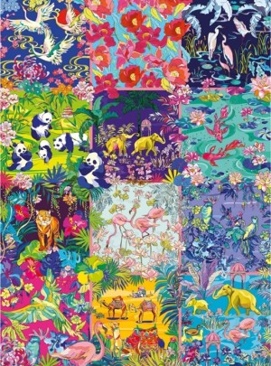 Gibsons: House of Turnowsky - Nature's Carnival (1000) verticale puzzel