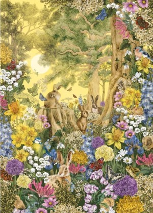 Gibsons: The Art File - Spring Dawn (1000) verticale puzzel