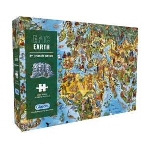 Gibsons: Epic Earth (1000) legpuzzel