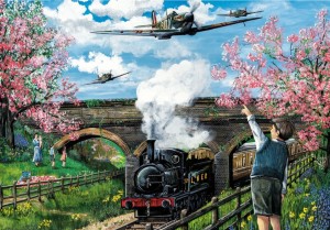 Gibsons: Spitfire Surprise (1000) legpuzzel