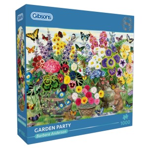 Gibsons: Garden Party (1000) bloemenpuzzel