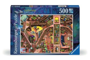 Ravensburger: Ludicrous Library (500) legpuzzel