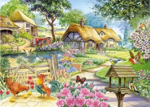 House of Puzzles: Country Living (500BIG) legpuzzel