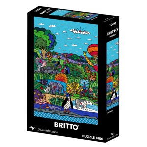 Bluebird: Britto - Nature (1000) verticale puzzel