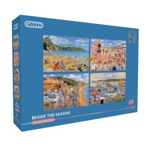 Gibsons: Beside the Seaside (4x500) legpuzzels