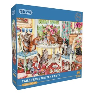 Gibsons: Tails from the Tea Party (500) kattenpuzzel