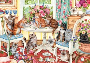 Gibsons: Tails from the Tea Party (500) kattenpuzzel