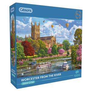 Gibsons: Worcester from the River (1000) legpuzzel