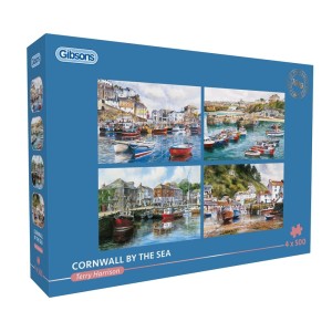 Gibsons: Cornwall by the Sea (4x500) legpuzzels