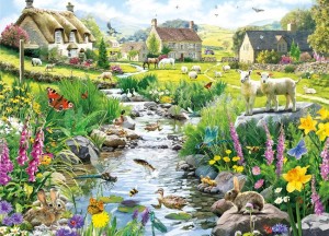 Gibsons: Babbling Brook (500XL) legpuzzel