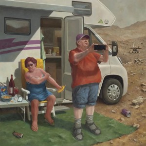 Art Revisited: Marius van Dokkum - Weekendje Mars (1000) legpuzzel
