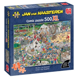 Jan van Haasteren: De Dierentuin (500XL) legpuzzel