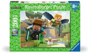 Ravensburger: Minecraft Avonuren (200XXL) kinderpuzzel OP = OP