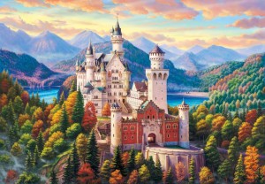 Bluebird: Castle in the Mountains (1000) legpuzzel