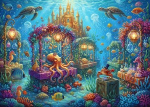 Bluebird: The Kingdom of the Depths (500) legpuzzel