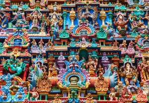 Alipson: Hindu Temple Decor India (1000) legpuzzel