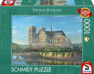 Schmidt: Thomas Kinkade - Notre Dame (1000) legpuzzel