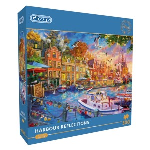 Gibsons: Harbour Reflections (500) legpuzzel