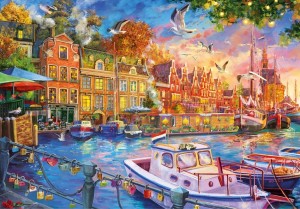 Gibsons: Harbour Reflections (500) legpuzzel