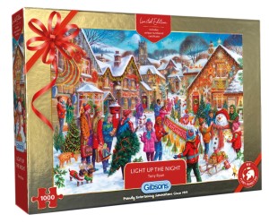 Gibsons: Light up the Night (1000) limited kerstpuzzel OP = OP