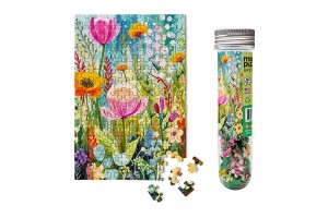 Micro Puzzles: Wilde Bloemen (150) verticale minipuzzel