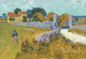 Art by Bluebird: Ferme en Provence - Vincent van Gogh (1000) kunstpuzzel