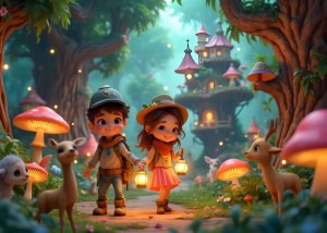 Bluebird: Adventure in the enchanted forest (104) kinderpuzzel