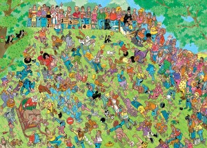 Jan van Haasteren: Grijp je Kaas (1000) legpuzzel