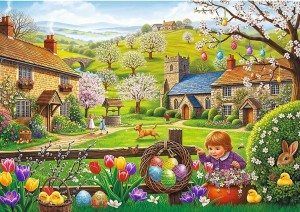 Trefl: Easter Egg Hunt (1000) paaspuzzel