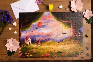 Trevell: Livreuse D'Amour (500) legpuzzel