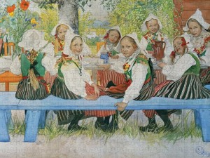 Pomegranate: Kersti's Birthday (500) legpuzzel