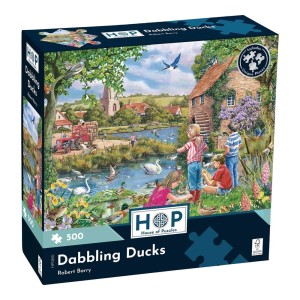 House of Puzzles: Dabbling Ducks (500) legpuzzel