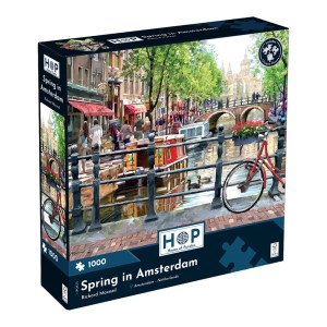 House of Puzzles: Spring in Amsterdam (1000) legpuzzel