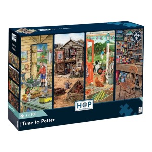 House of Puzzles: Time to Potter (4x500) legpuzzels
