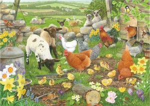 House of Puzzles: Spring Chickens (500BIG) legpuzzel