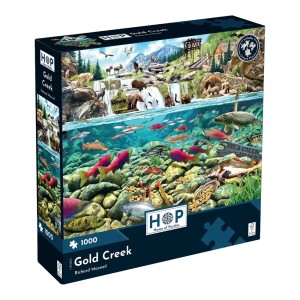 House of Puzzles: Gold Creek (1000) legpuzzel