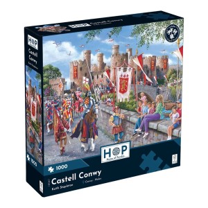House of Puzzles: Castell Conwy (1000) legpuzzel