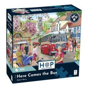 House of Puzzles: Here Comes the Bus (500) legpuzzel