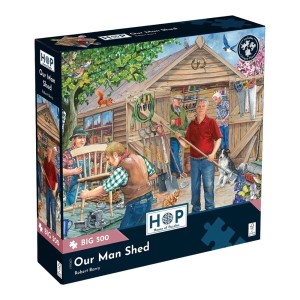 House of Puzzles: Our Man Shed (500BIG) legpuzzel