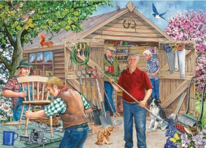 House of Puzzles: Our Man Shed (500BIG) legpuzzel