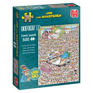 Jan van Haasteren: Expert 8 Hoera, Jan 90 jaar (500) verticale puzzel